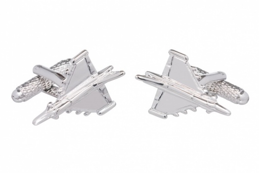 Typhoon Fighter Jet Cufflinks